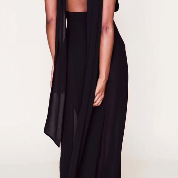 Guizio Koemi Sheer Panel Dress - Picture 7 of 7